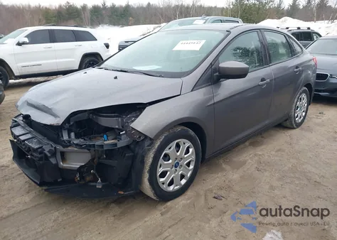 2012 Ford Focus Se from USA, damaged, VIN 1FAHP3F23CL137791